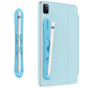 Apple Pencil 第一代第二代强粘性硅胶支架iPad 触控笔配件带笔槽