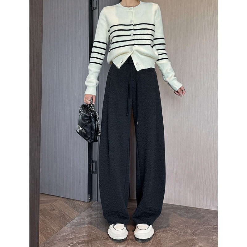 豹纹弯刀裤女秋冬加绒加厚休闲保暖直筒香蕉裤运动高腰窄版阔腿裤,女装/女士精品,休闲裤,淘宝优惠券,粉丝福利购,淘宝优惠卷