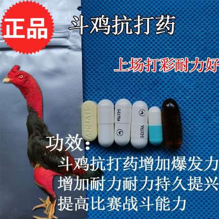 斗鸡抗打药斗鸡大赛打场药斗鸡增加爆发力抗打耐力