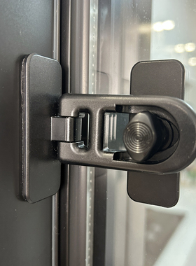 推拉门锁扣移门卡扣防宝宝开门器抽屉扣冰箱门柜子固定儿童安全锁