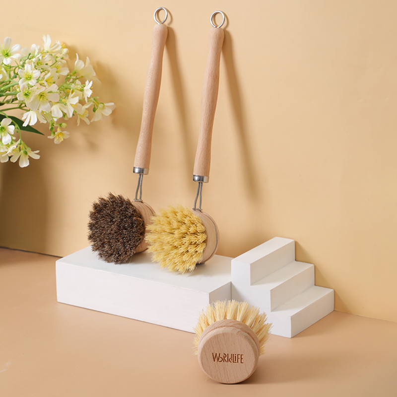 剑麻锅刷可拆卸头软毛洗锅碟