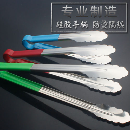 厨房防烫夹子不锈钢煎牛排专用