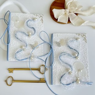 结婚誓言卡婚礼新娘新郎宣誓致辞本卡片手写森系简约小清新誓词本