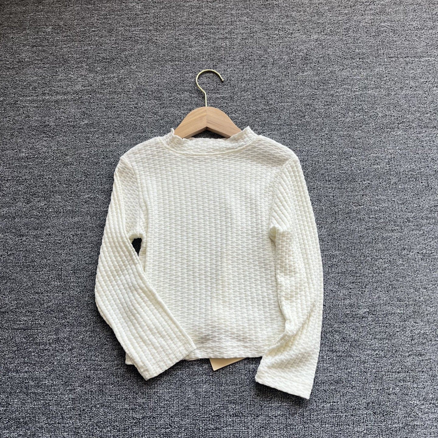 原单高品质童装3/7岁女童软糯Q弹打底衫春秋款高弹力半高领款内搭