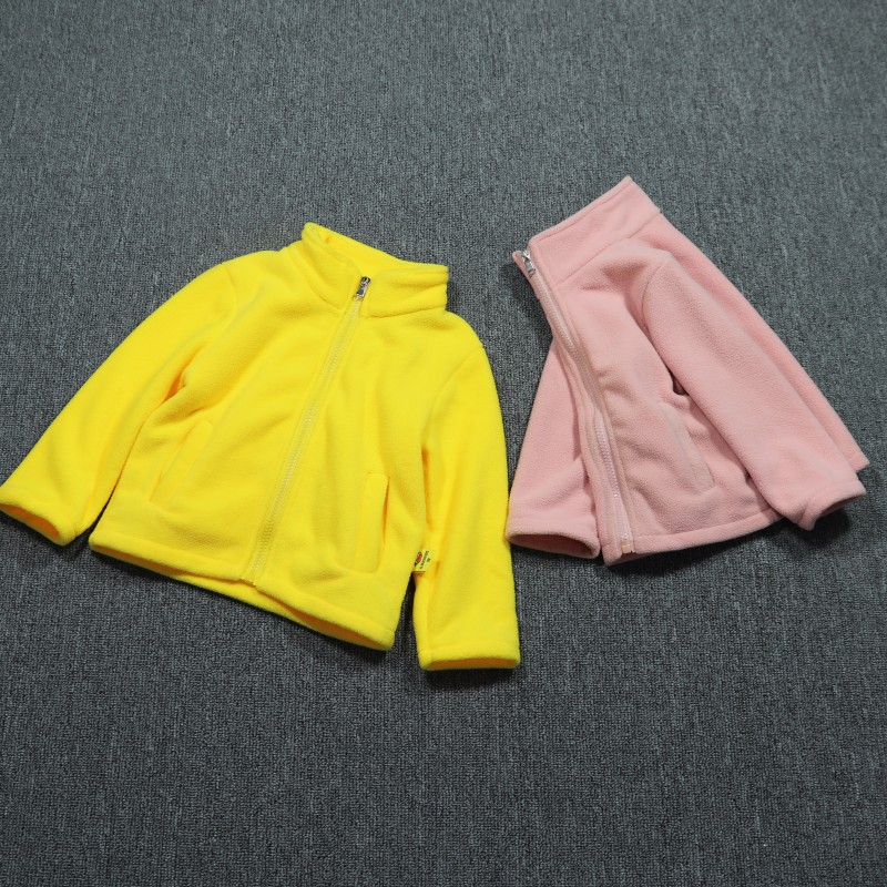 童装抓绒外套90-160码