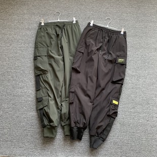 束脚工装 靴裤 裤 冬季 男女同款 松紧腰多口袋休闲裤 抗寒保暖羽绒裤