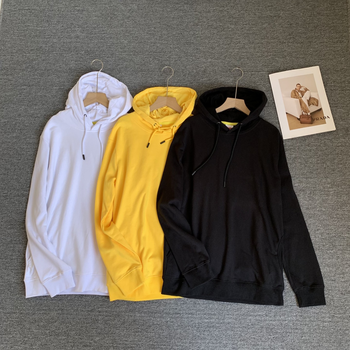 男士连帽卫衣秋季新款宽松显瘦