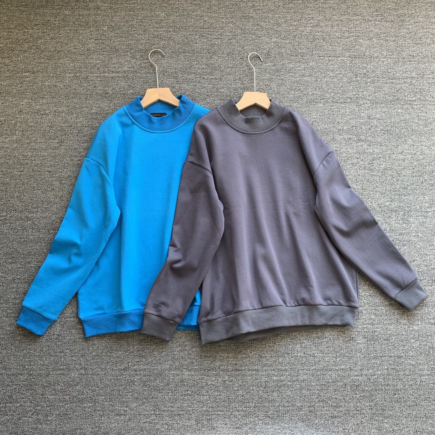 男女同款半高领加绒卫衣秋冬季新款宽松休闲百搭简约套头上衣,女装/女士精品,卫衣/绒衫,淘宝优惠券,粉丝福利购,淘宝优惠卷