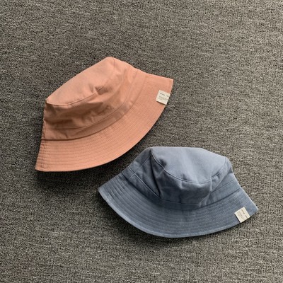 纯棉防晒渔夫帽太阳帽户外遮阳防紫外线显脸小大头围大帽檐帽子