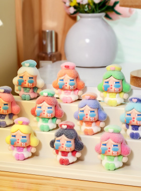 盲盒crybaby哭娃潮玩创意可爱摆件手办立体玩偶公仔送礼玩具盲袋