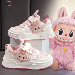 子公主鞋 女孩爆款 2026新款 儿童软底休闲运动板鞋 秋季 拉布布女童鞋