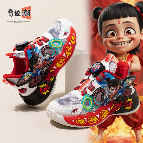 奇迹潮网红爆款高颜值儿童运动鞋