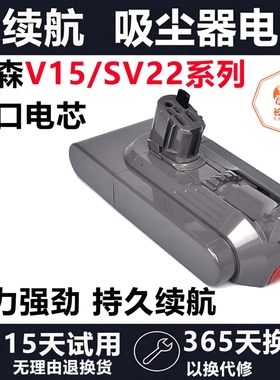 适配戴森V15电池dyson Detect fluffy SV22滤芯充电器吸尘器配件