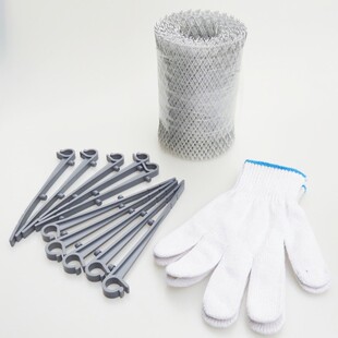 天沟屋檐铝网水沟挡树叶过滤网塑料屋檐槽网铝制防护粗网防堵塞网