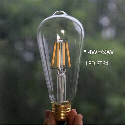 LED爱迪生照明螺口工业风室内光源ST64奶嘴美式E27复古灯丝灯泡