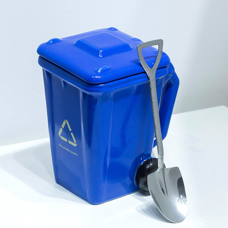 Thùng Rác Cốc Cốc Cốc Trà Mark Hài Hước Cốc Nước Ống Kính Cặp Đôi Hài Hước Cốc Đờm Hình Lạ Hài Hước Mẫu Mới 2024