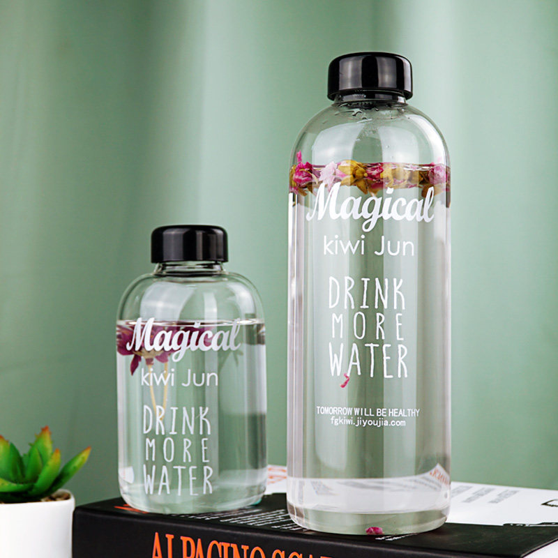 水杯子大容量玻璃杯外带韩版水壶矿泉冷泡水瓶式食品级冷萃冰水1l,餐饮具,玻璃杯,淘宝优惠券,粉丝福利购,淘宝优惠卷