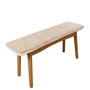 长毛绒长凳坐垫长方形长条凳子坐垫长板凳软垫子定做入门柜坐垫套