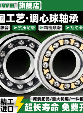 BWK调心球轴承2200双列2201 2202 2203 2204 2205 2206P5现货包邮