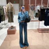 梨型显瘦喇叭裤 2025秋季 百搭通勤牛仔裤 梨型专属腿精喇叭裤