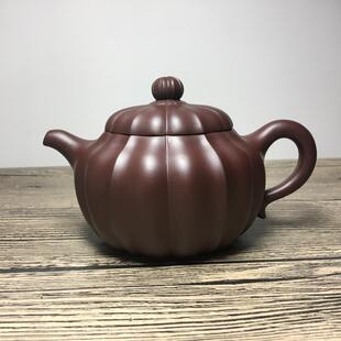 推荐 锦囊仿古260CC 孙氏制陶新品 宜兴紫砂壶 原矿老紫泥 高难度