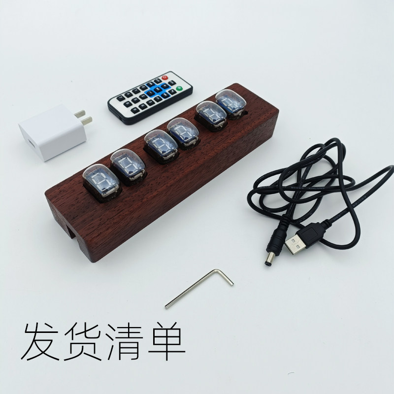 促 | 直插元件 | 复古怀旧IV22荧光管数码时钟 DIY电子套件高性价比高么？