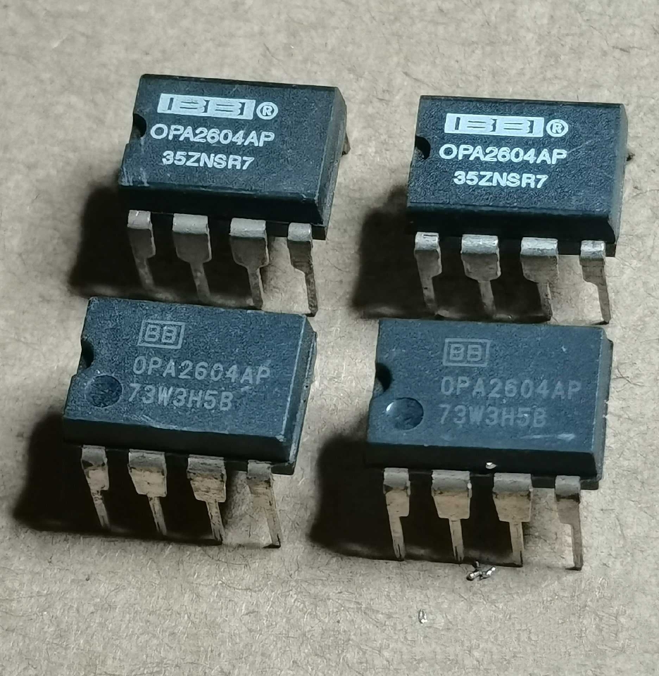 美国公司OPA2604AP  闲置几个发烧双运放  看上的拍走！保真 单价