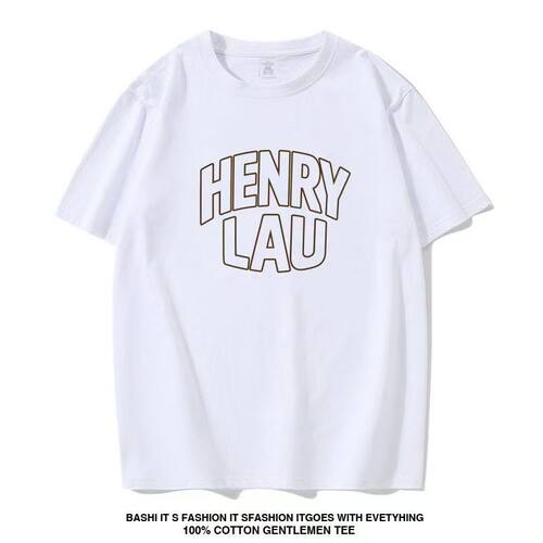 刘宪华HENRY演唱会周边同款短袖