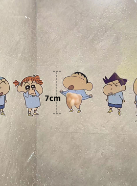 5个装蜡笔小新贴画自粘贴