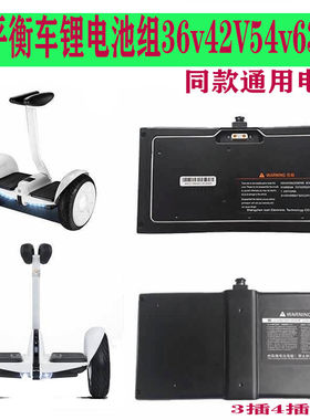 阿尔郎36v54v平衡车锂电池
