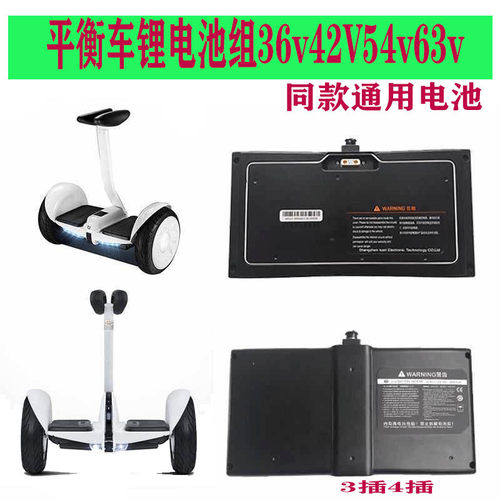 阿尔郎36v54v平衡车锂电池