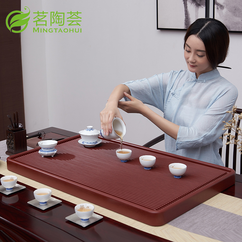 汉唐长方形台湾电木茶盘