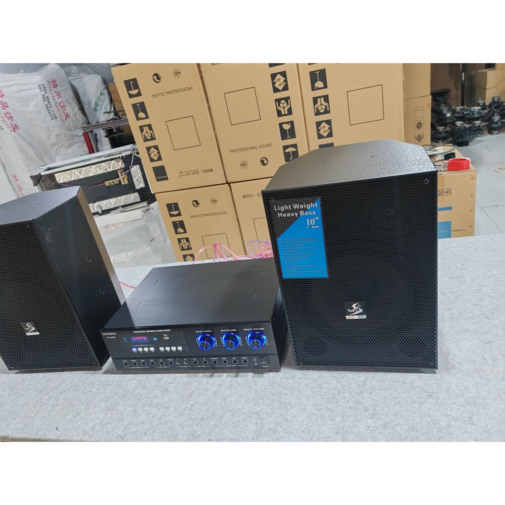 高端高配喷漆音箱10寸rc专业音箱600瓦KTV家用酒吧室内音箱套装