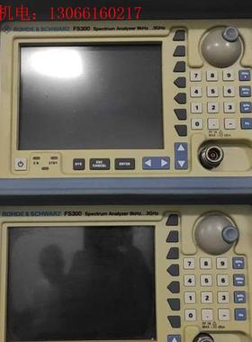 议价罗德施瓦茨RSFS300频谱分析仪有报错错误代码(请询价)