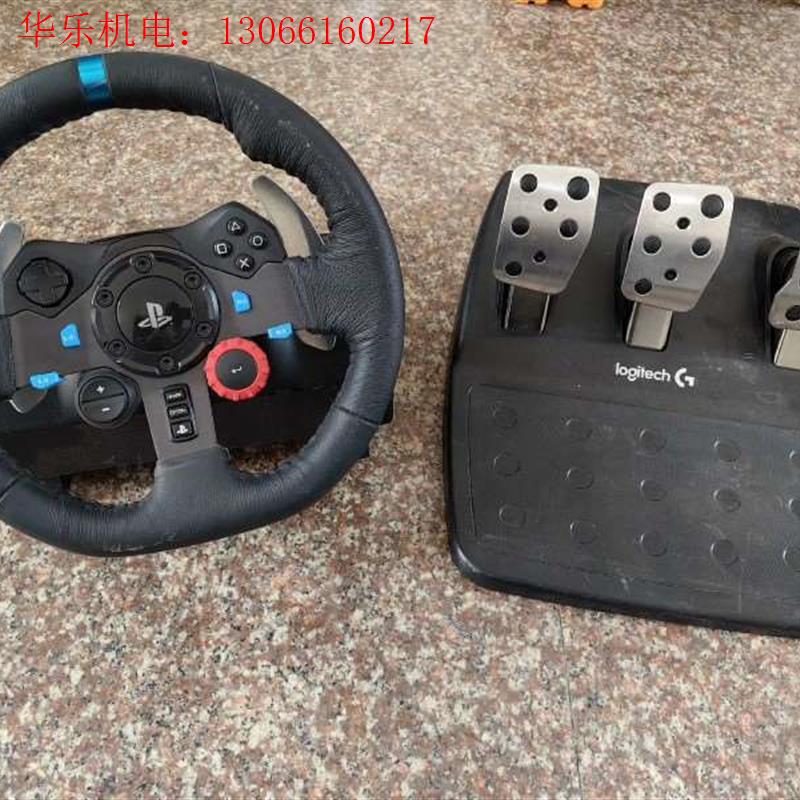 罗技G29游戏方向盘外观好少个挡把货场买来就是剪线的(请询价)