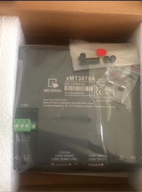 全新未拆封威纶通eMT3070A触摸屏