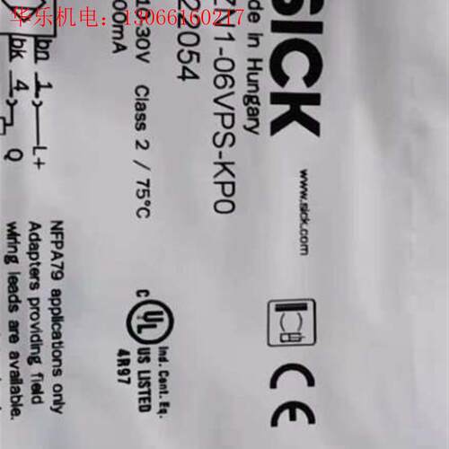 SICK传感器MZN1-06VPS-KP01022054(请询价)