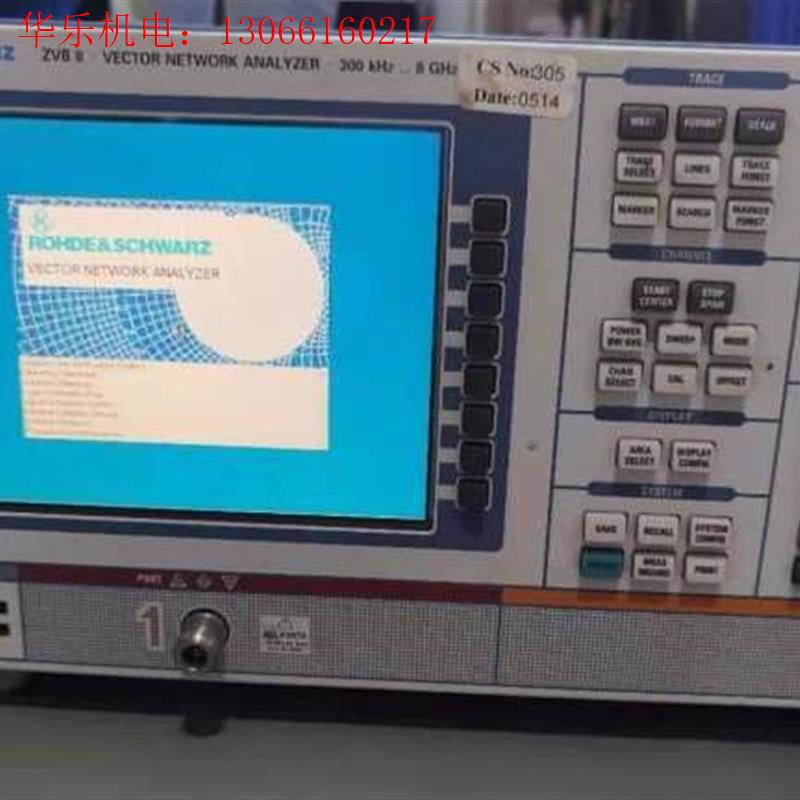 罗德ZVB8双端口网络分析仪频率300MHz-8GGH(请询价)