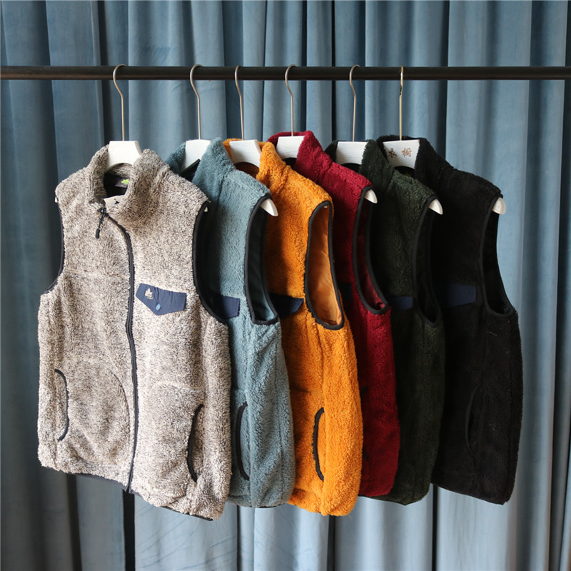 男款坎肩保暖加绒马甲