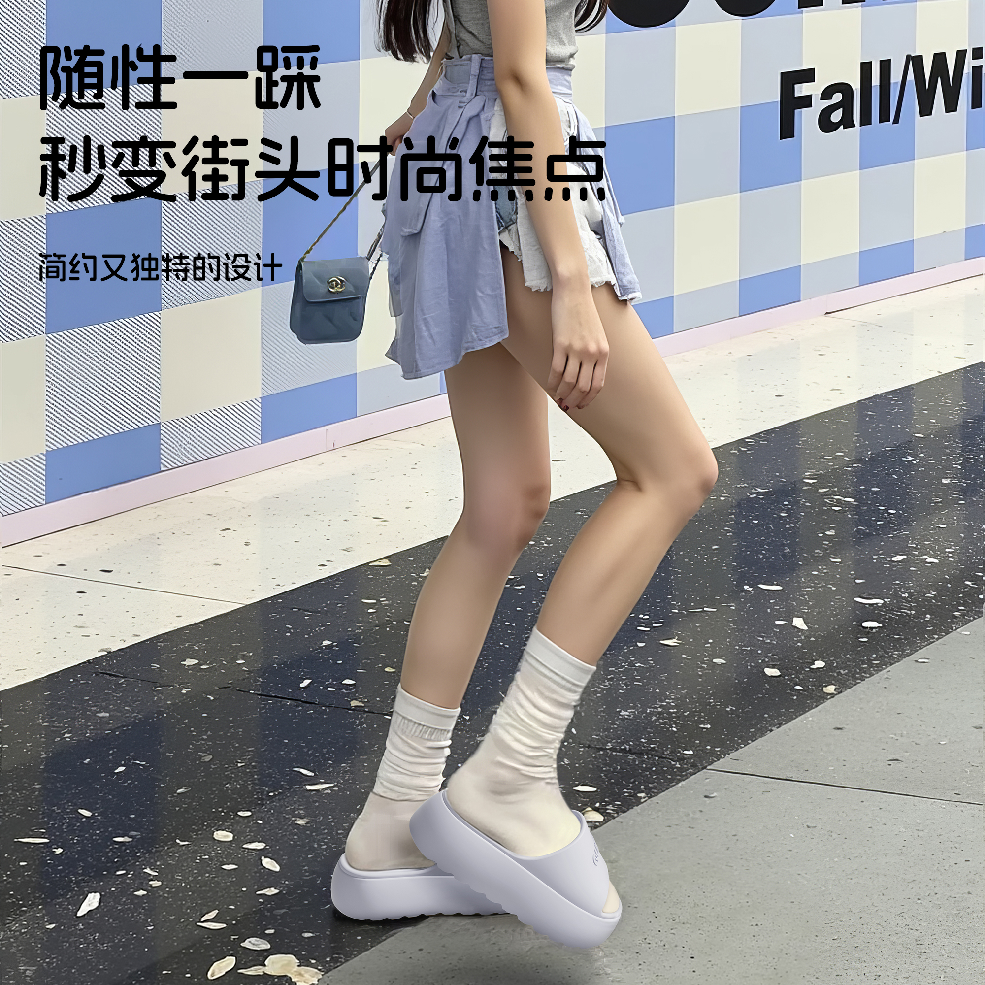 可露里凉拖鞋女夏季新款外穿防滑