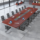 洽谈会议桌长桌椅组合简约现代长条桌工作台培训桌办公家具