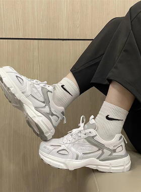 2022夏季新款复古厚底透气老爹鞋女港风chic网面百搭休闲运动鞋潮