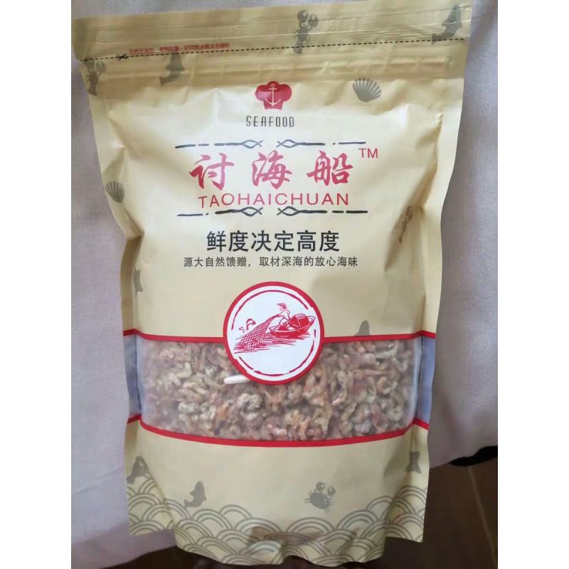 野生无盐金钩小海米500g浙渔船讨海床小虾米虾仁虾皮开洋海鲜干货