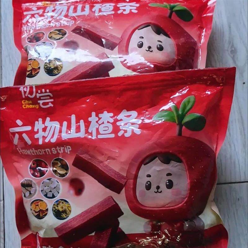 *六物山楂条 新鲜日期酸甜蜜饯解馋休闲小零食多包装/