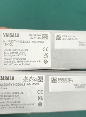 寻《《芬兰原装维萨拉湿度传感器HMM100，型号13A1CL，20