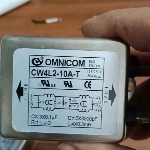 寻《《台湾OMNlCOM电源滤波器型号CW4L2-10A-T现货几
