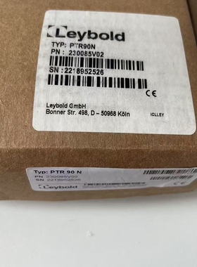 寻《《莱宝PTR90N真空计，原装正品，型号PN 230085V0