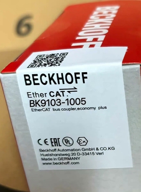 寻《《倍福模块PROFINET RT耦合器BK9103-1005全