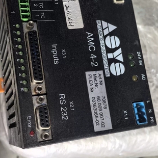 寻《《ASYS控制器AMC 4-2，型号70878，实物拍摄，成色