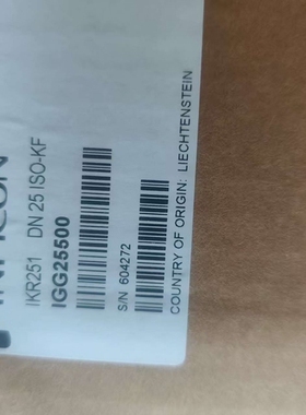 寻《《英福康INFICON真空计IKR251，型号IGG25500
